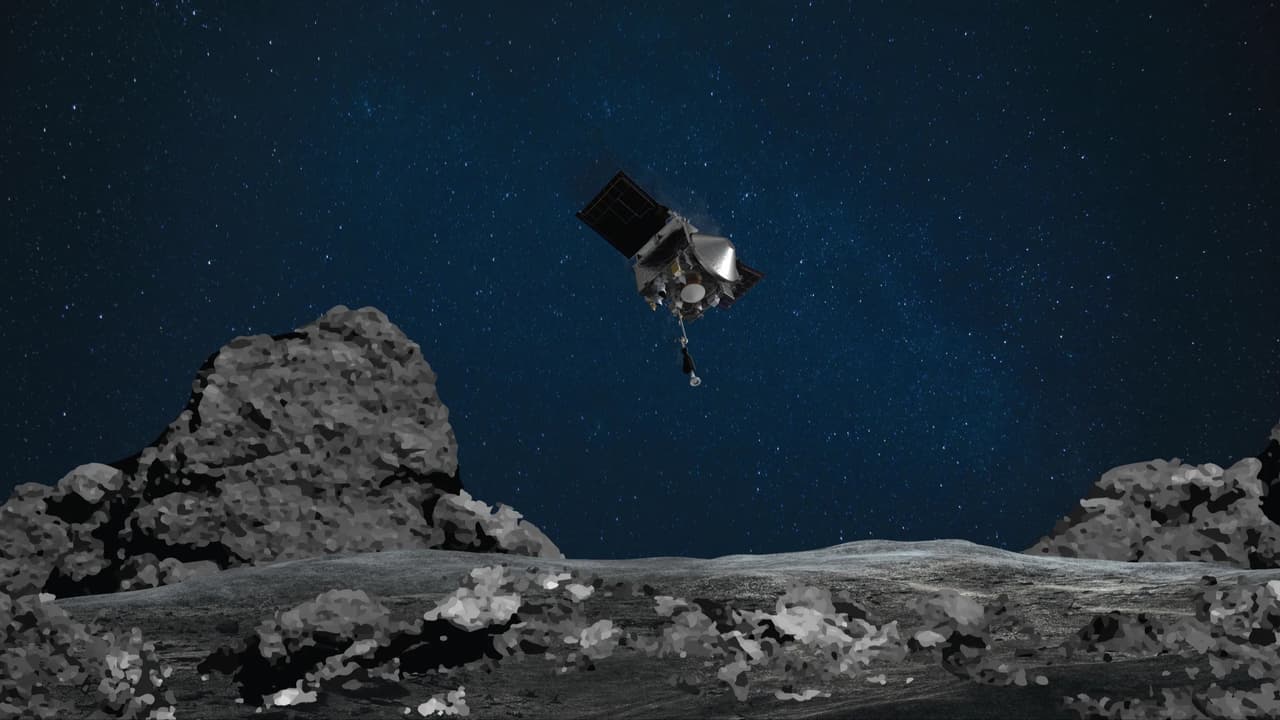 Bennu asteroidi karbon ve su içeriyor!