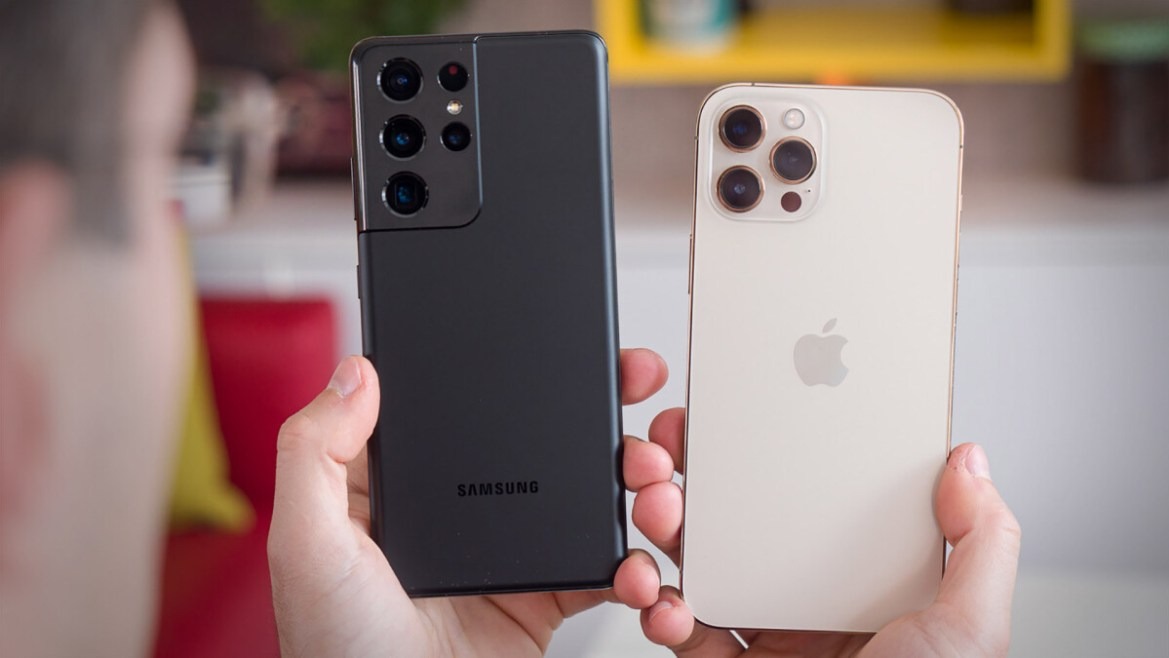 Apple ve Samsung cihazlar. Fotoğraf: ShiftDelete.Net / Hakkı Alkan