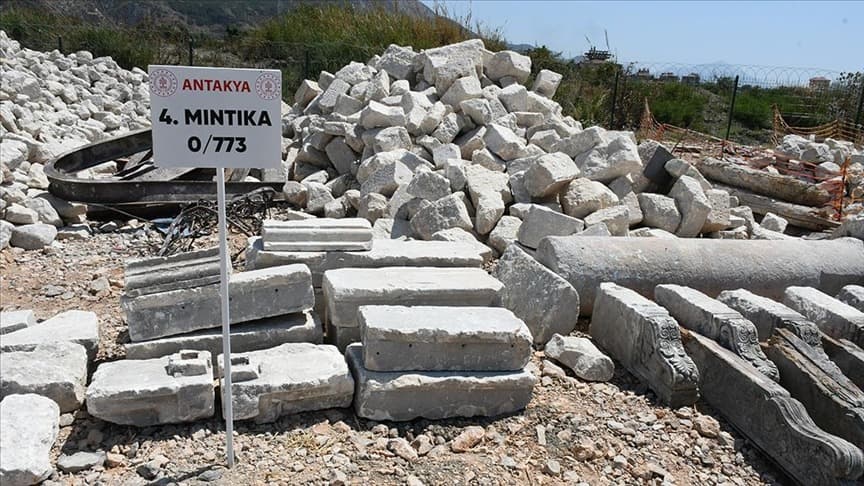Hatay'da Depremde Kaybedilen Kültürel Miras İçin Çalışma