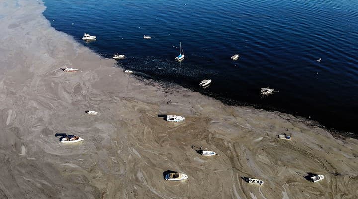Marmara Denizi'nde müsilaj tehlikesi devam ediyor