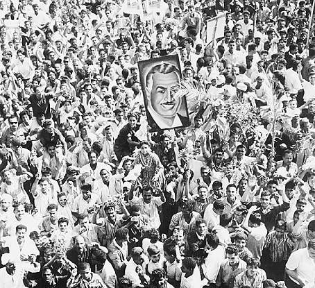 Mısır Cumhurbaşkanı Cemal Abdülnasır için düzenlenen destek mitingi (1967)
