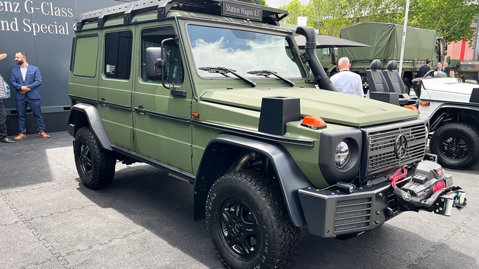 Alman Ordusu'nun Wolf adı altında 5.800 adet yeni Mercedes-Benz G serisi askeri jeep satın almayı planladığı bildirildi