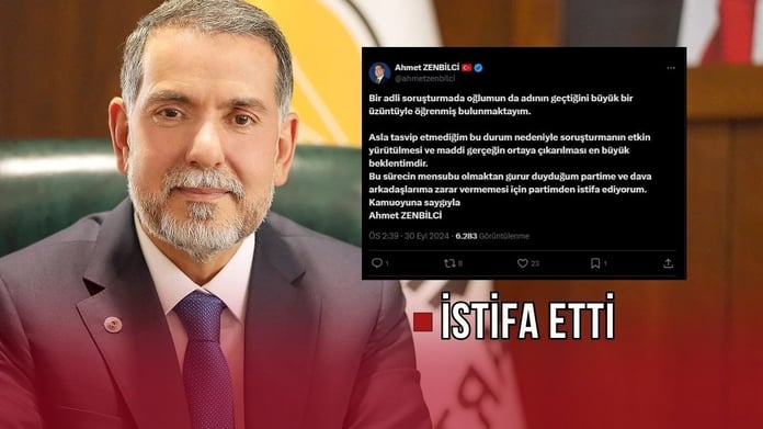 AK Parti Adana Milletvekili Ahmet Zenbilci partisinden istifa etti! Ahmet Zenbilci neden istifa etti?
