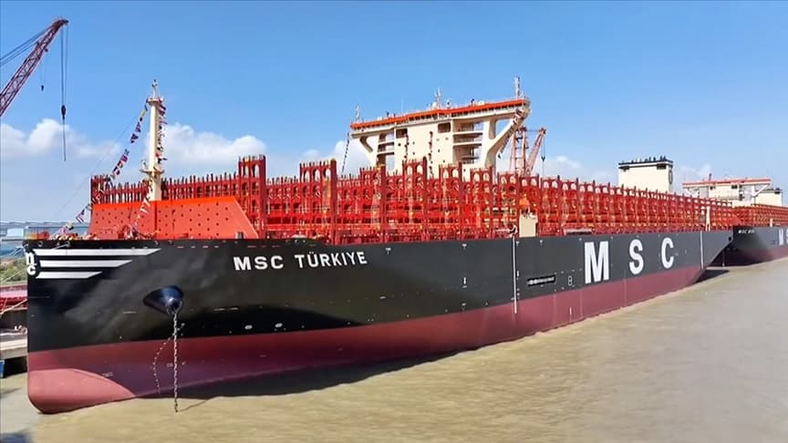 Türkiye Adlı Dev Konteyner Gemisi Hattı