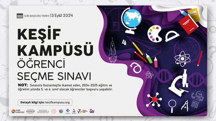 Geleceğin Bilim İnsanları ve Girişimcileri Gaziantep Keşif Kampüsünde yetişiyor!