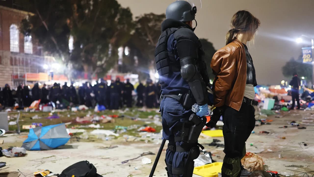 ABD üniversitelerindeki Filistin'e destek protestolarında en az 2 bin kişi gözaltına alındı