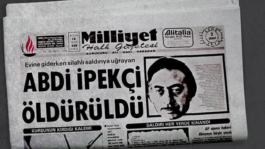 Suikastın 44. yılında Abdi İpekçi