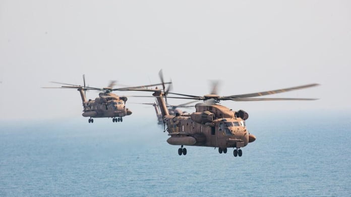 İsrail Ordusu eski helikopterleri yenileyerek yeni model eksikliği nedeniyle savaşta kullanıyor