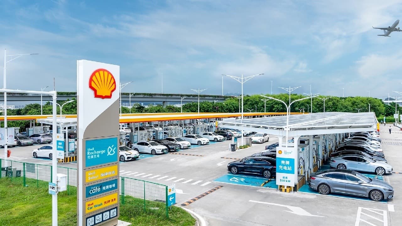 Shell ve BYD'den dev elektrikli otomobil şarj istasyonu