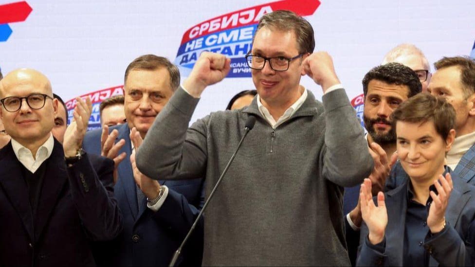 Sırbistan'da genel seçimi Cumhurbaşkanı Vucic'in partisi kazandı