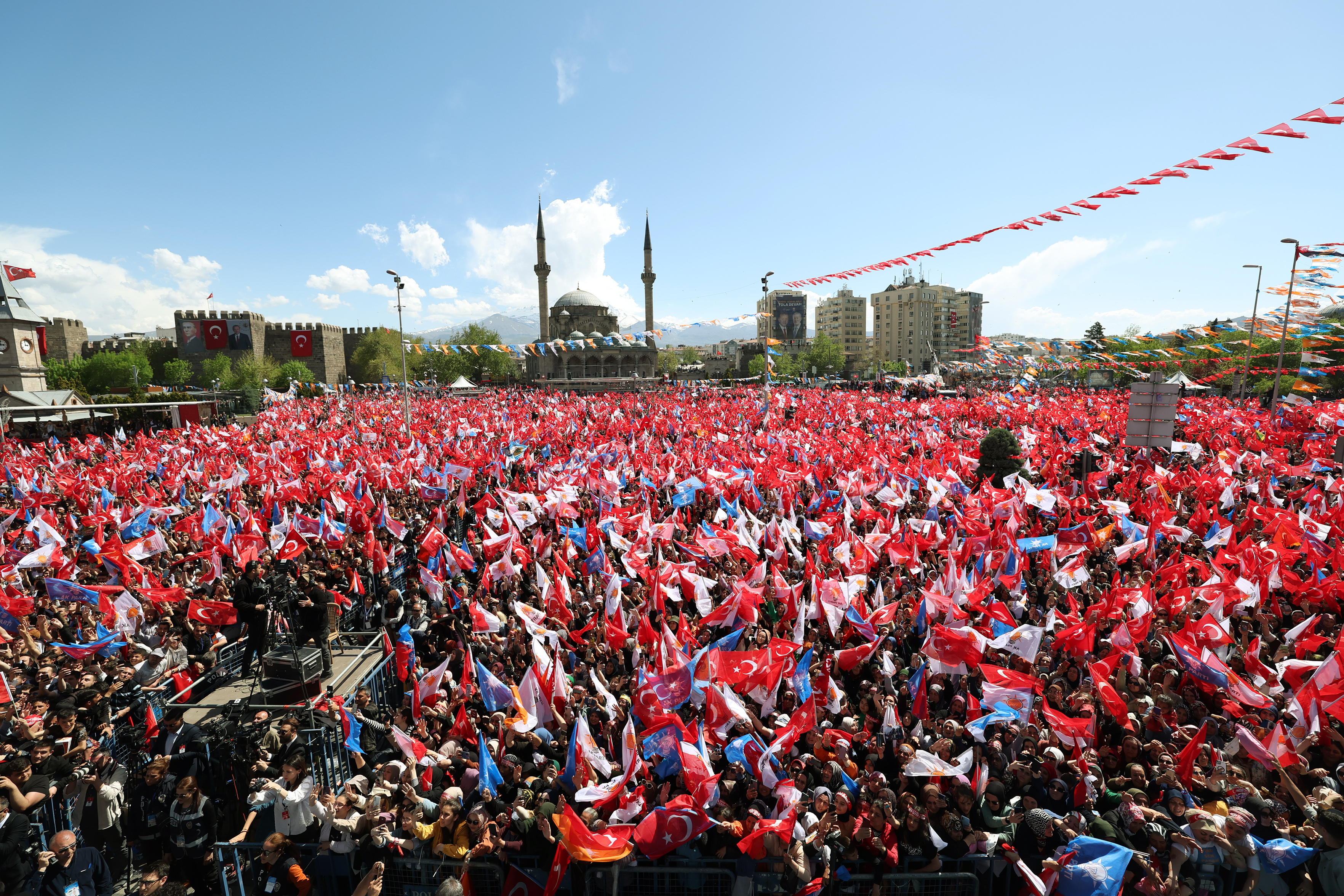 Kayseri AK Parti mitingi