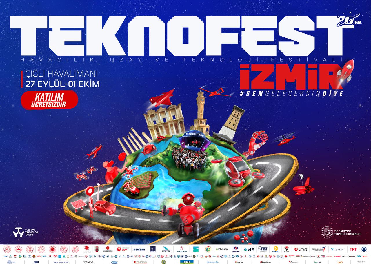 Heyecan kaldığı yerden devam ediyor "TEKNOFEST 27 Eylül’de İzmir’de"
