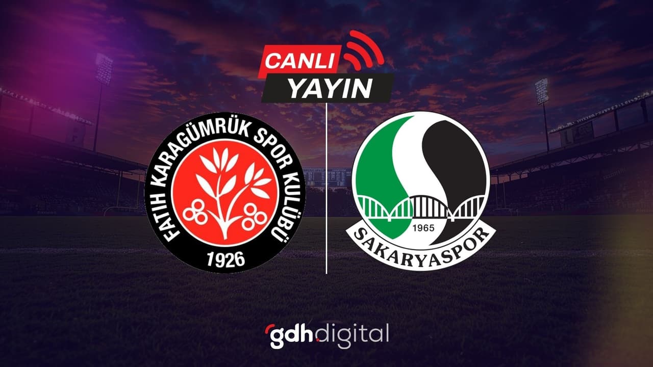 Fatih Karagümrük - Sakaryaspor CANLI izle (Linki)Fatih Karagümrük - Sakaryaspor maçı hangi kanalda yayınlanacak?