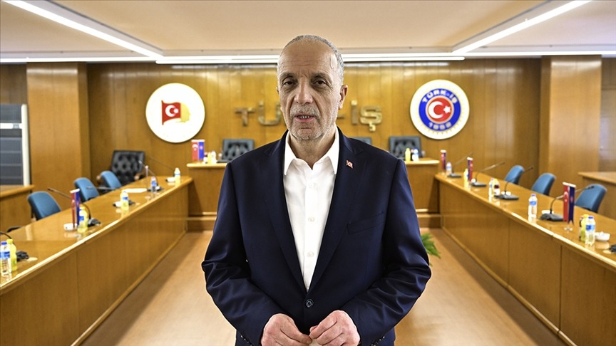 TÜRK-İŞ Genel Başkanı Ergün Atalay. Fotoğraf: AA