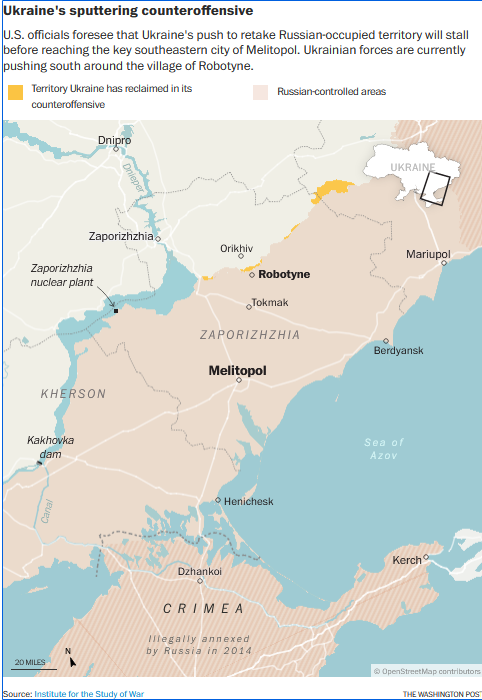 ABD istihbaratı: Ukrayna'nın karşı saldırısı temel hedefine ulaşamayacak