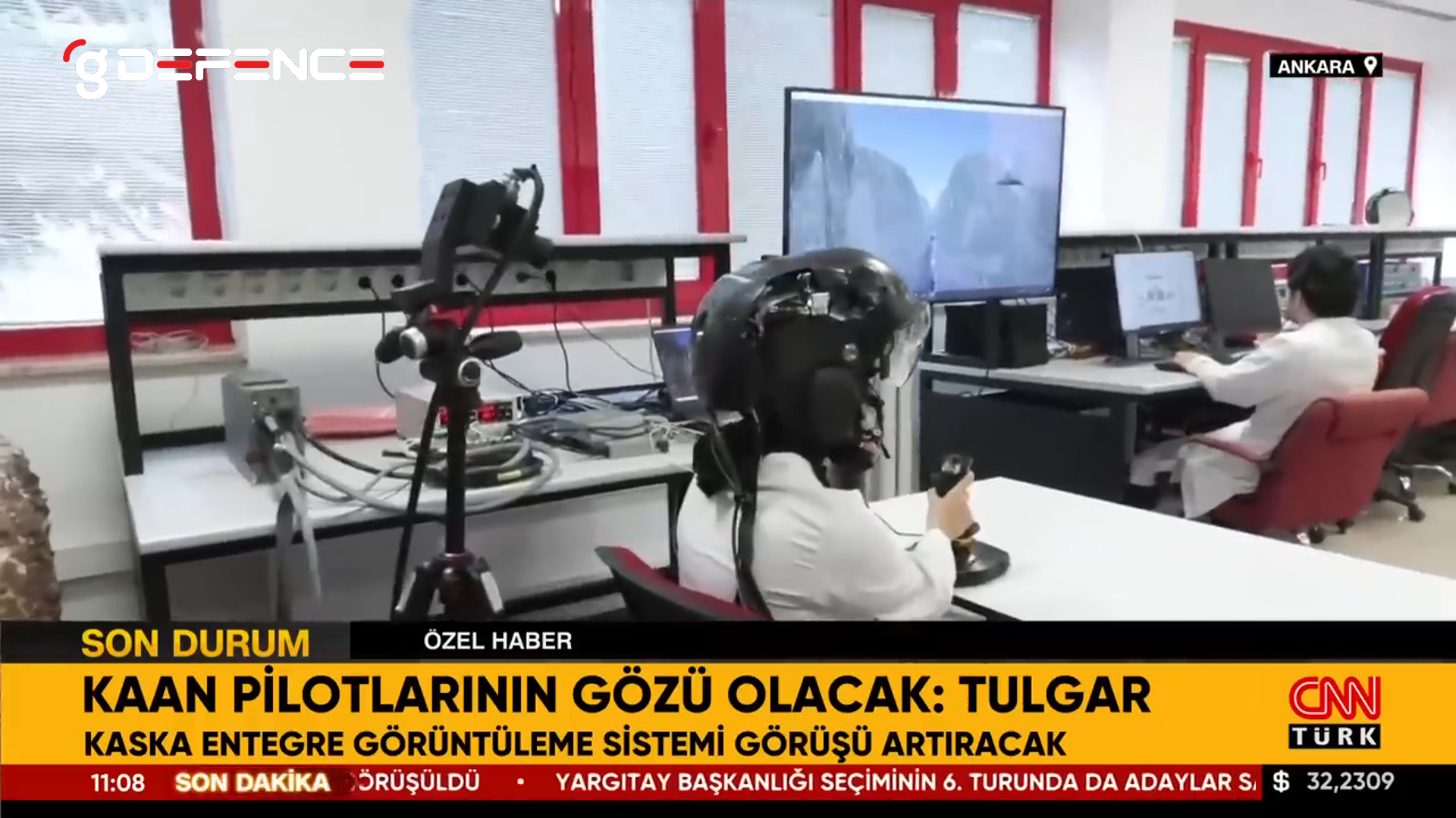 ASELSAN’ın KAAN'a özel geliştirdiği Kaska Entegre Görüntüleme Sistemi: TULGAR