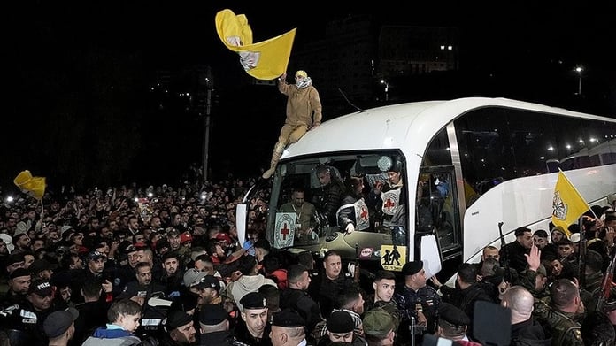 590 Filistinli esir özgürlüğüne kavuşacak