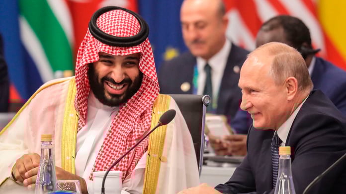 Putin ile Suudi Arabistan Veliaht Prensi Salman telefonda görüştü
