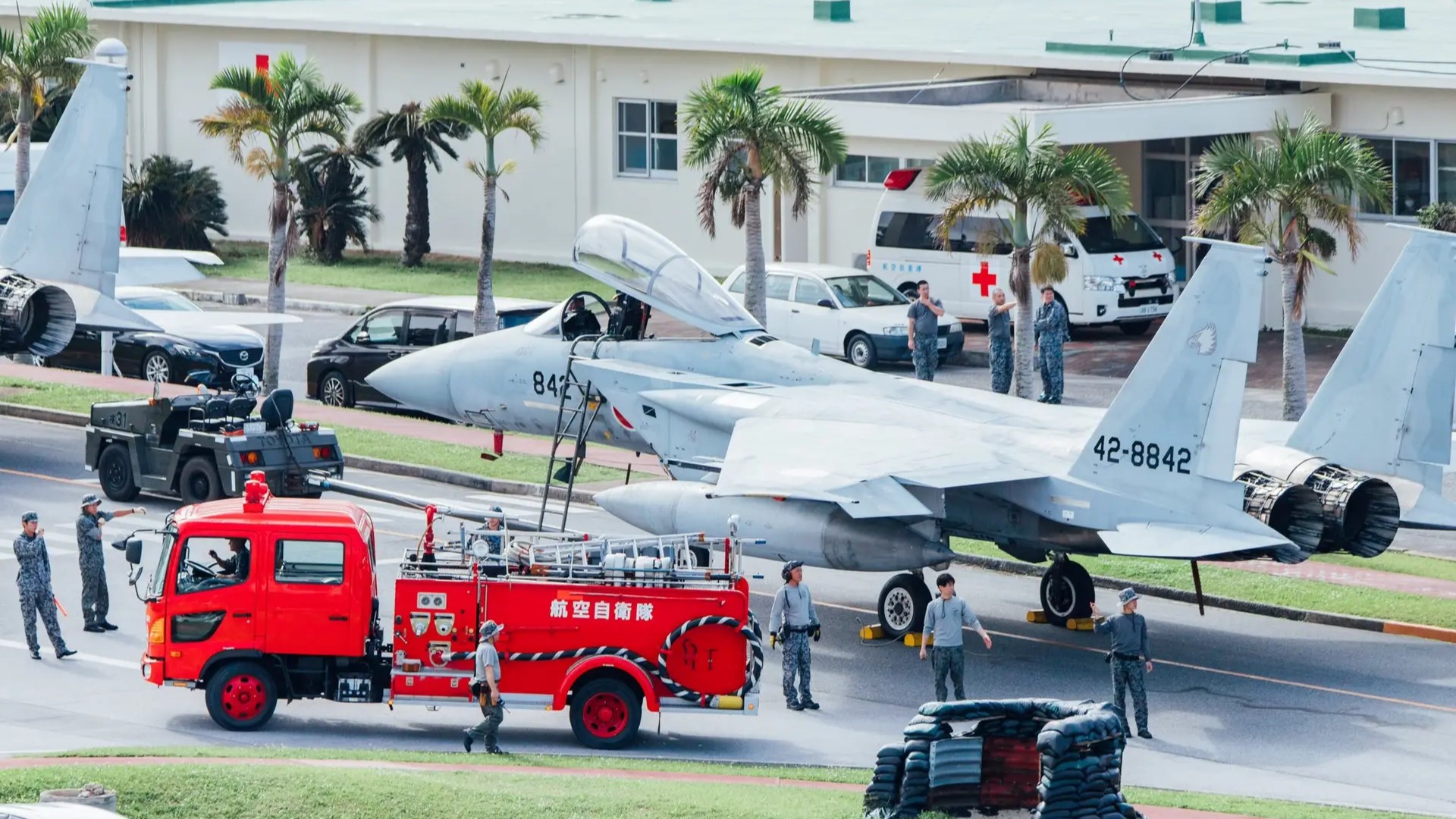 Tayvan'daki deprem Japonya'daki F-15'leri de vurdu