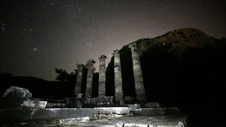 Priene, Aydın'da Fotoğrafçıların Mekanı