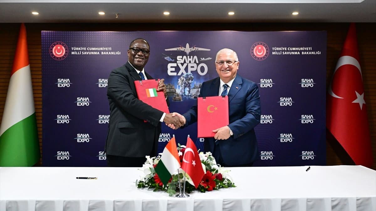 Türkiye ile Fildişi Sahili arasında Askeri Eğitim ve İşbirliği Anlaşması imzalandı