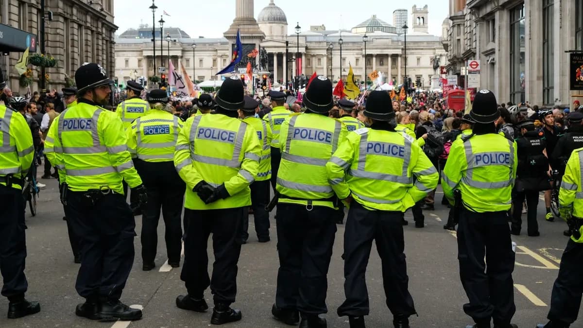 İngiltere'de Polis Protestosu: Silah Ruhları İadesi