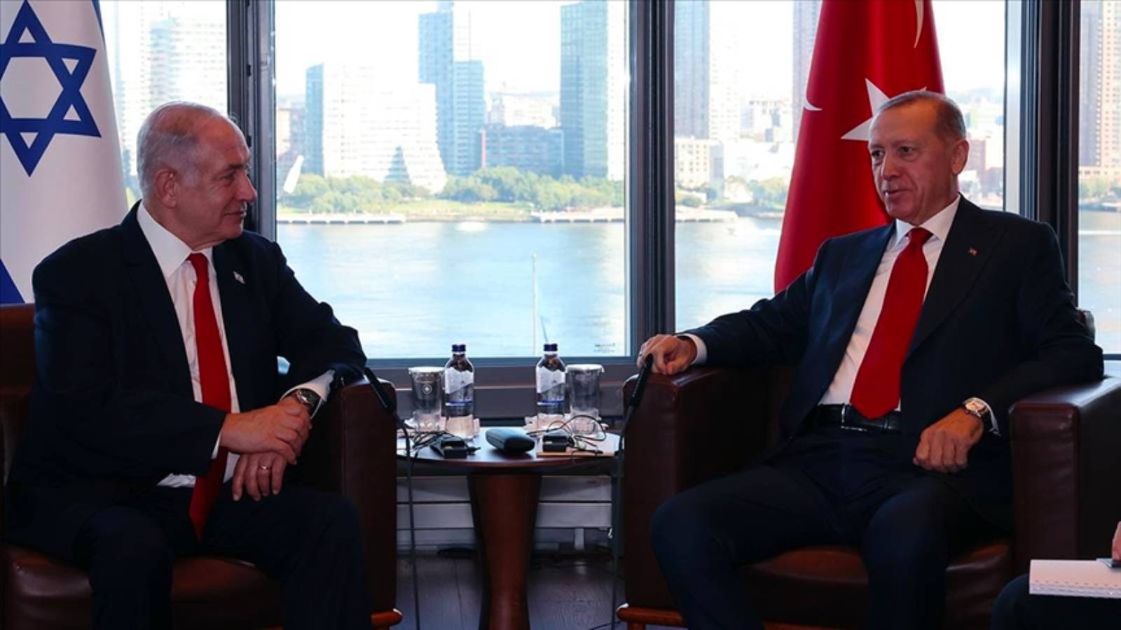 Cumhurbaşkanı Erdoğan ve Netenyahu, BM Zirvesi için bulundukları New York'ta görüştü.