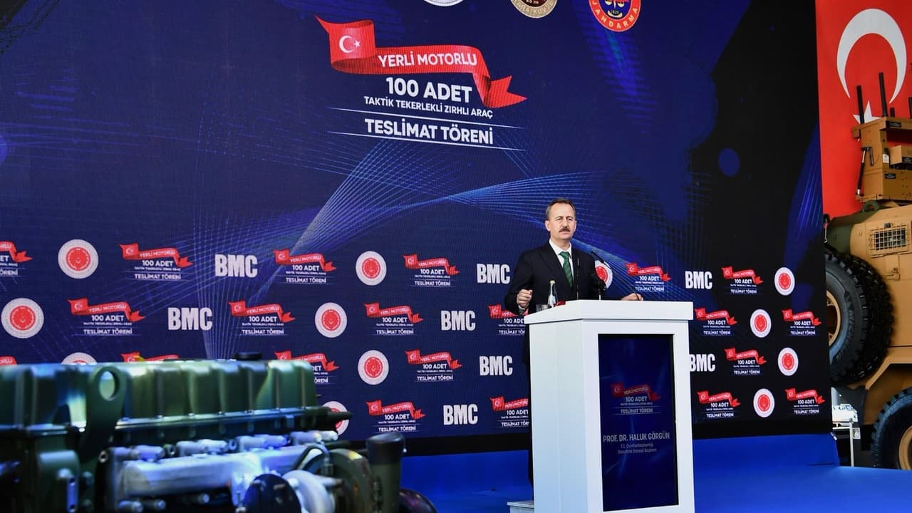 Yerli motorlu 100 adet TTZA teslim edildi