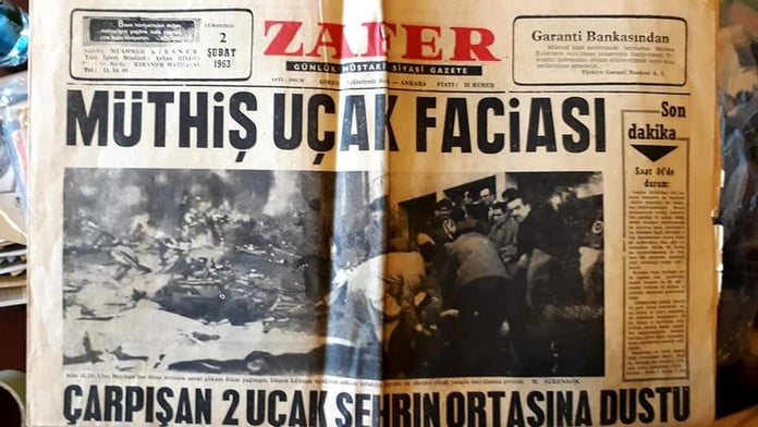 Ankara'yı sarsan 60 yıl önceki uçak faciasının acısı hala dinmedi