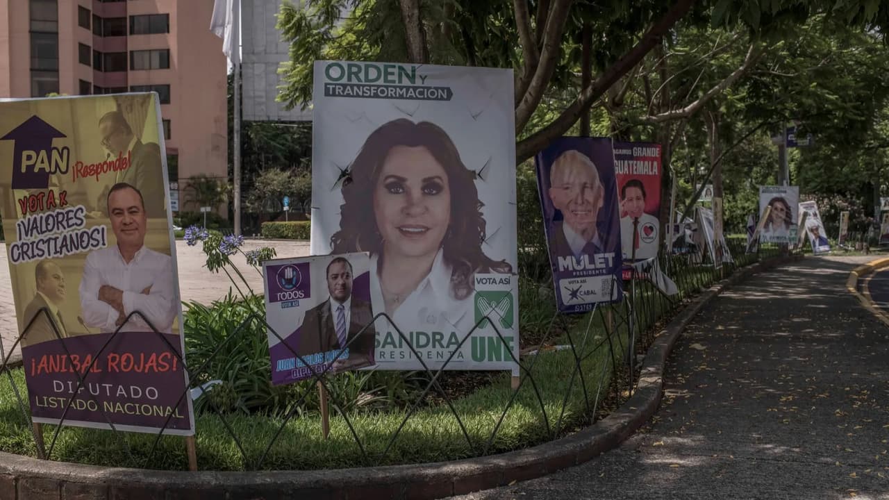 Guatemala'da devlet başkanlığı seçimlerinde ibre ikinci tur