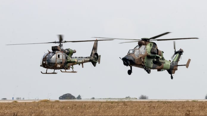 Fransız Ordusu helikopterden yönetilen İHA testi gerçekleştirdi