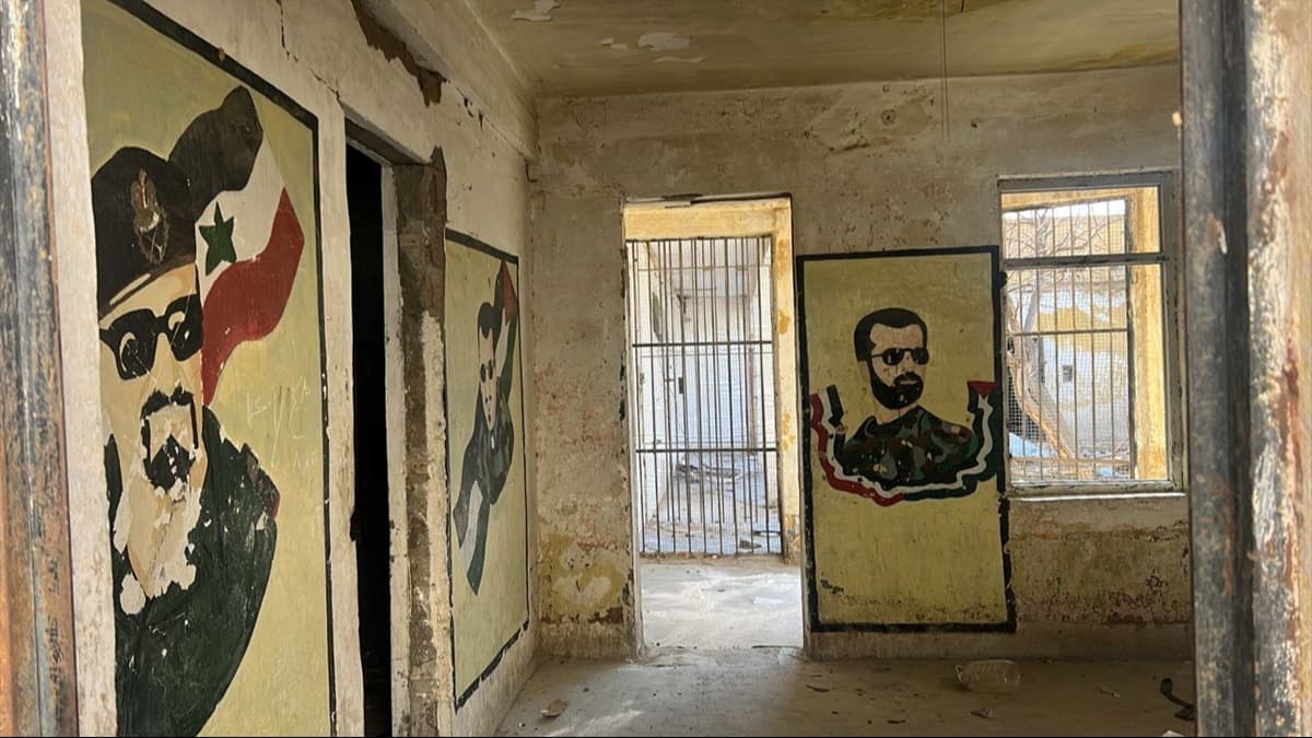 Esed’in işkencehanesi Tedmur Hapishanesi görüntülendi