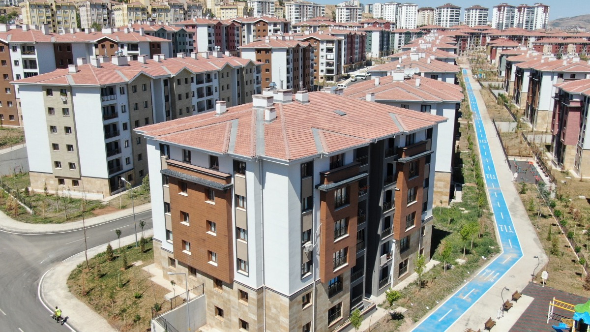 TOKİ evleri. Fotoğraf: İHA