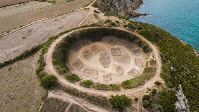 Fransa’da uydu görüntüleme teknolojisi kullanılarak dairesel şekilli Demir Çağı Galya köyü bulundu
