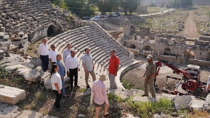 Muğla'daki Tlos Antik Kenti'nde kazı çalışmaları sürüyor