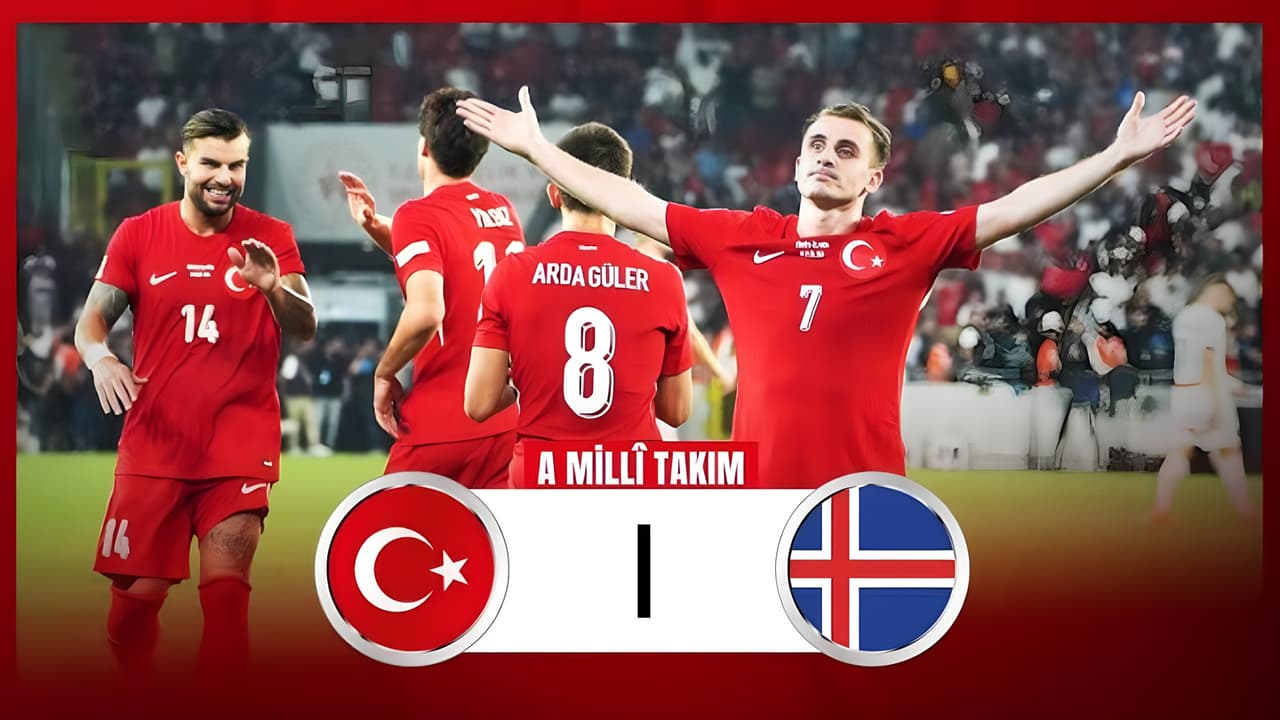 İzlanda - Türkiye maçı için saate sayılı günler!