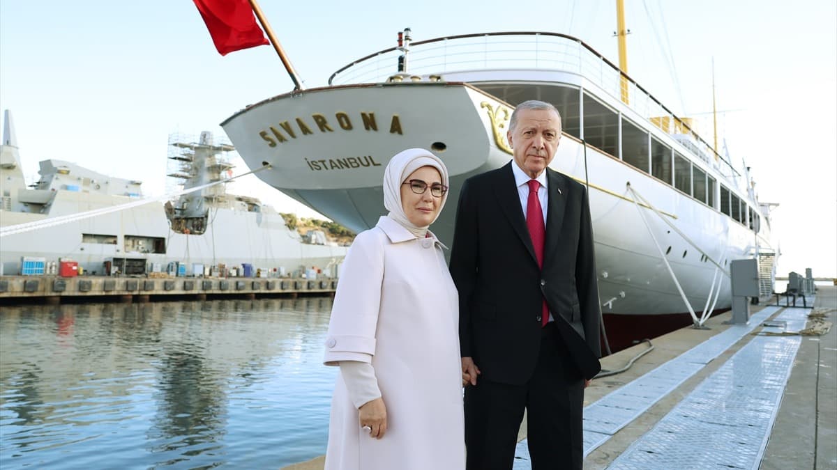 Erdoğan'dan Atatürk'ün Savarona yatı ziyareti