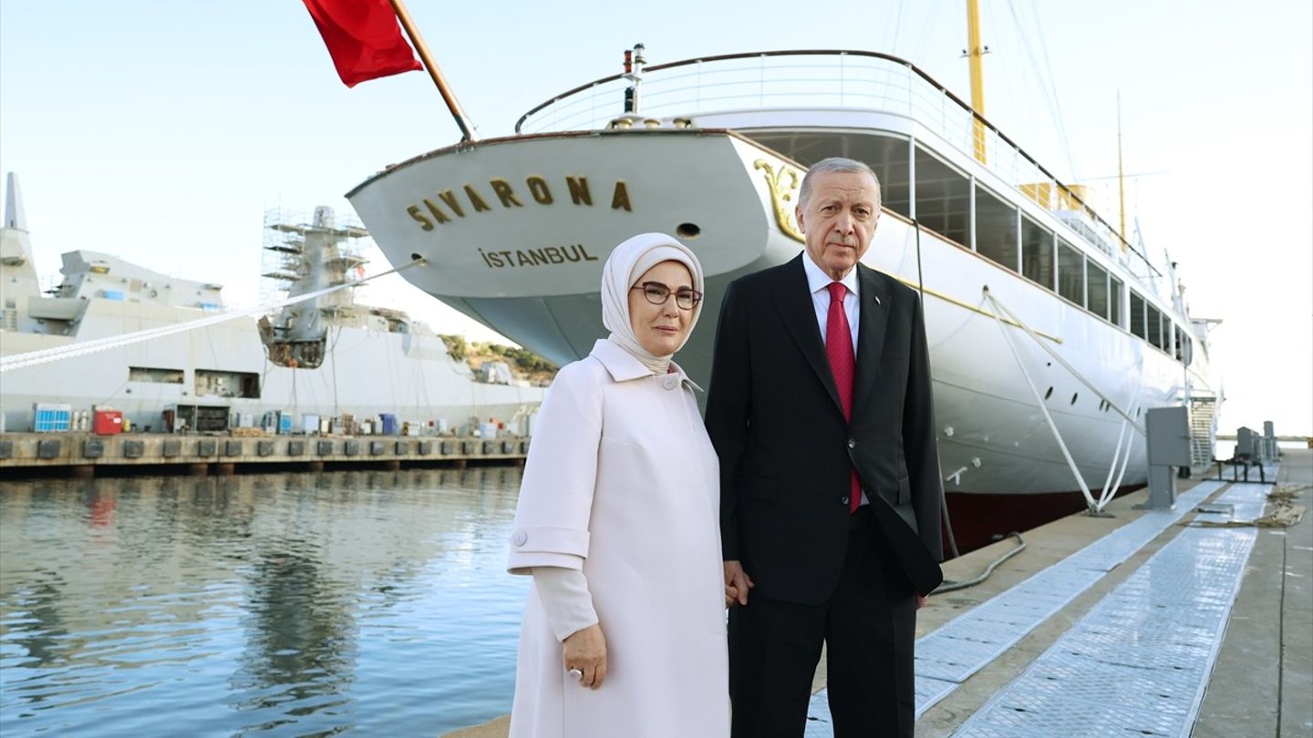 Cumhurbaşkanı Erdoğan'dan, Atatürk’ün manevi mirası Savarona yatı ziyareti