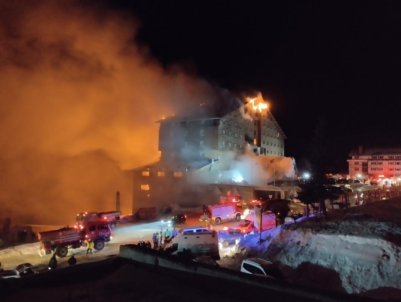 Kartalkaya'daki otel yangını soruşturmasında tutuklu sayısı 22 oldu