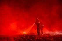 Los Angeles'ta orman yangınları yeniden başladı