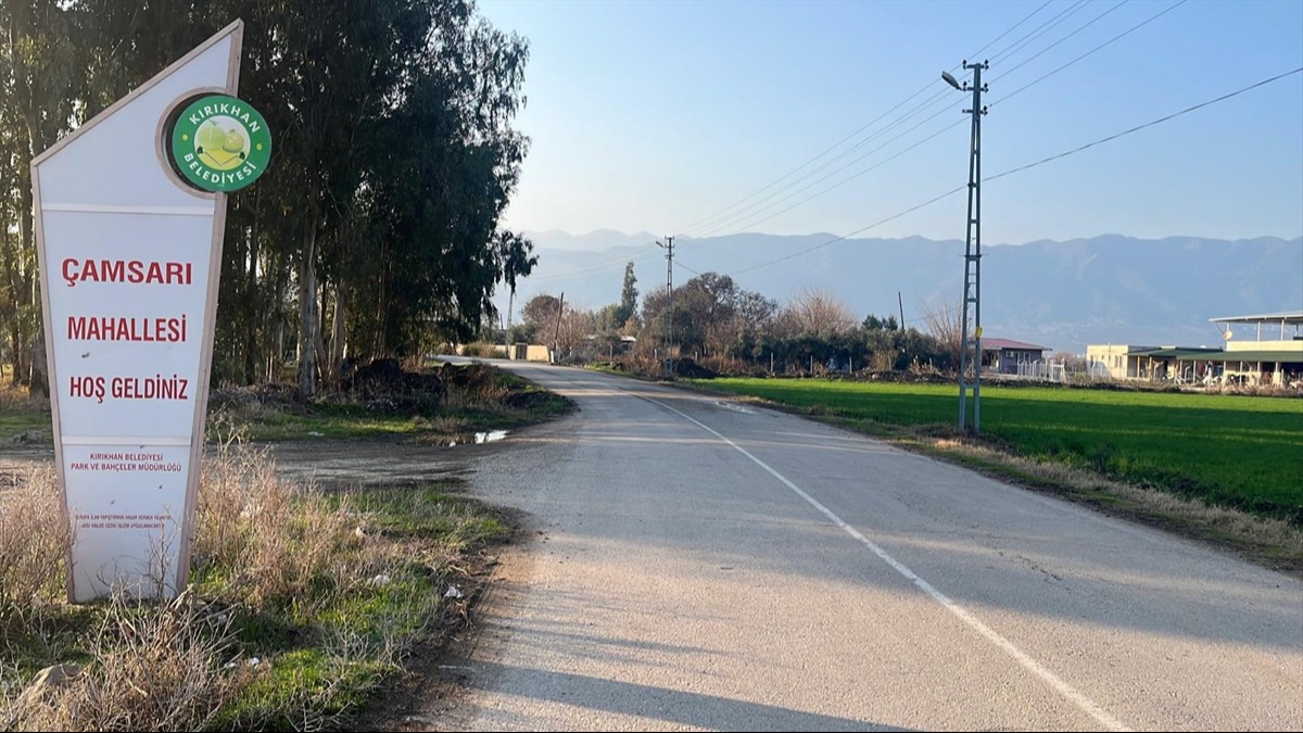 Kuduz Risk Alanı ilan edilen Çamsarı Mahallesi. Fotoğraf: AA