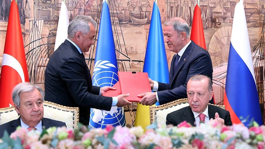 BM: Karadeniz Tahıl Koridoru Anlaşması herkes için umut kaynağı