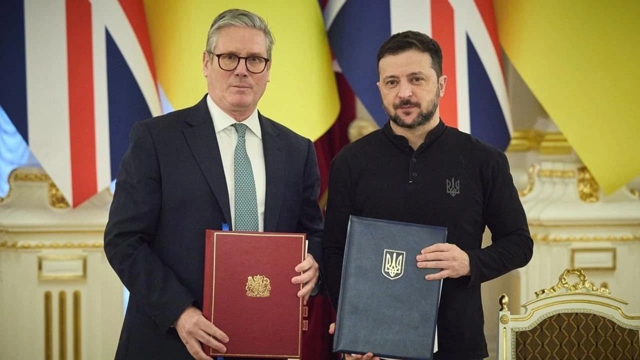 Ukrayna ile İngiltere arasında "100 Yıllık Ortaklık" anlaşması imzalandı