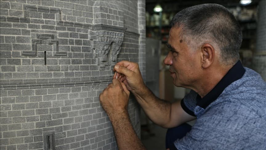 Diyarbakır Tarihi Eserleri Bazalt Minyatürleri