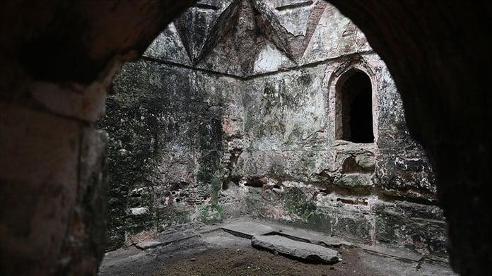 Edirne'de tarihi Gazi Mihal Hamamı'nın restorasyonu devam ediyor