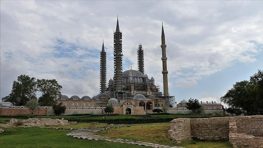 Selimiye Camisi'nin restorasyon çalışmalarının önümüzdeki yıl bitirilmesi hedefleniyor