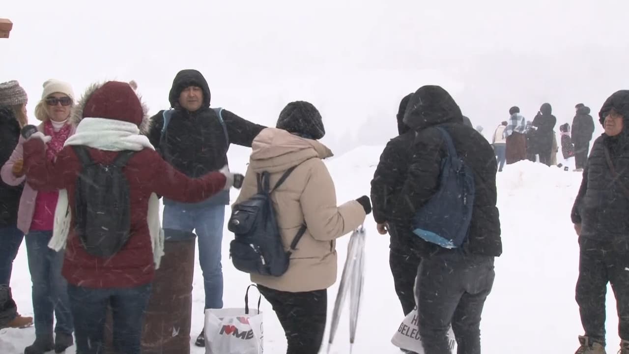 Uludağ’da dansla gelen sıcaklık