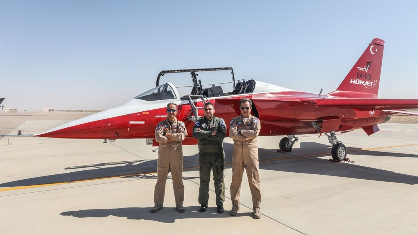 HÜRJET, Mısırlı F-16 pilotu ile havalandı