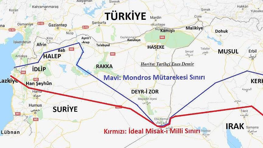 Misakımilli'nin güney sınırları belgelere yansıdı