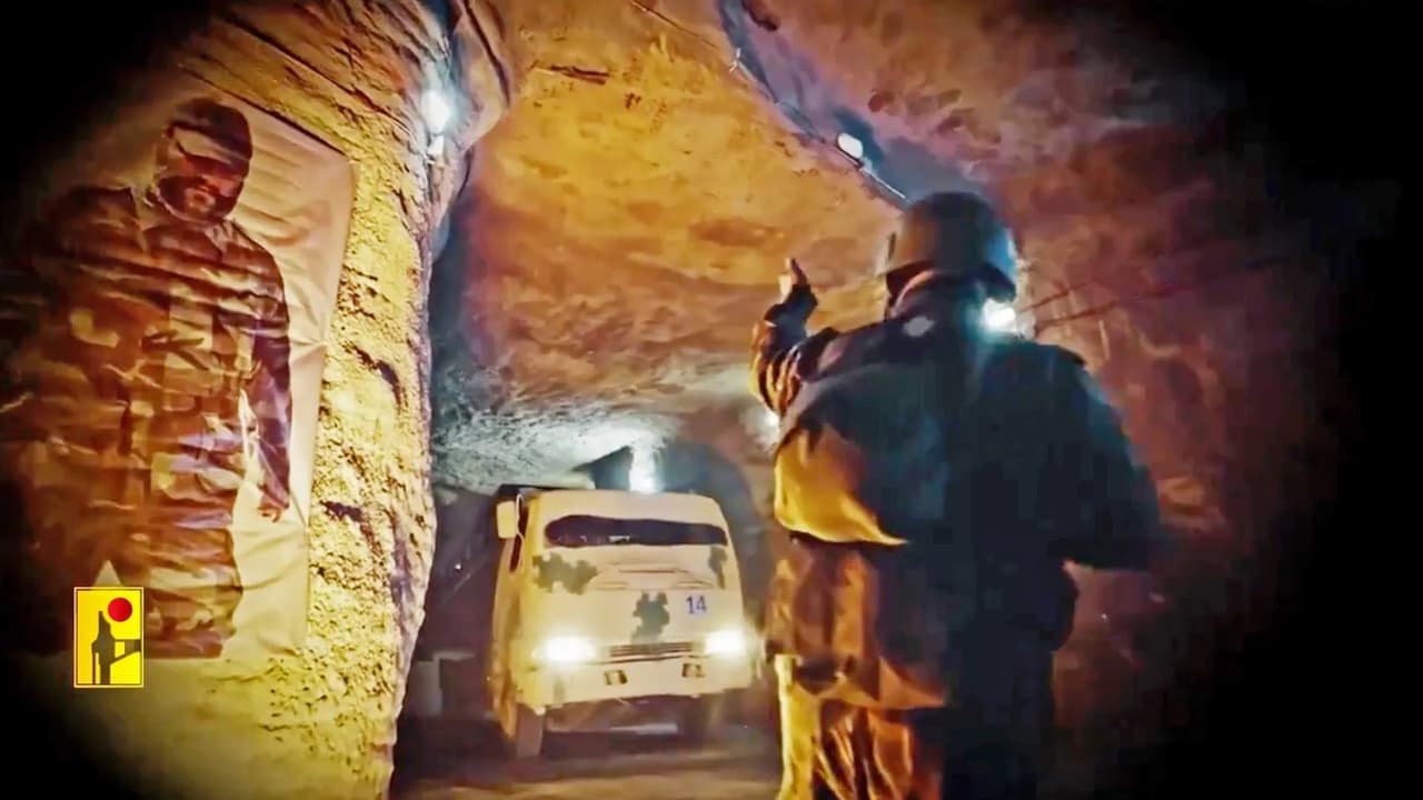 Hizbullah, ÇNRA'ların gezinebildiği büyük yeraltı tünellerini gösterdi